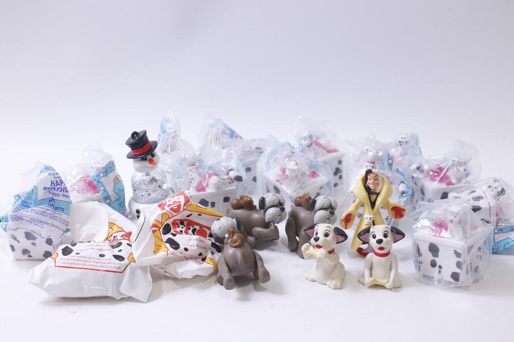 1990s, McDonald's, Happy Meal, 101 Dalmatians, Toy Set, ~ 250223-SHC SHC-013